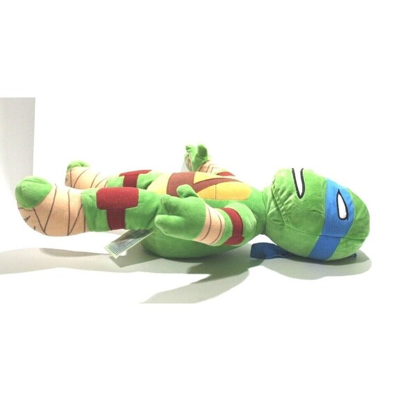 BAB Leonardo Teenage Mutant Ninja Turtle Flip Face Flipez 19" Plush Build A Bear - Picture 7 of 12